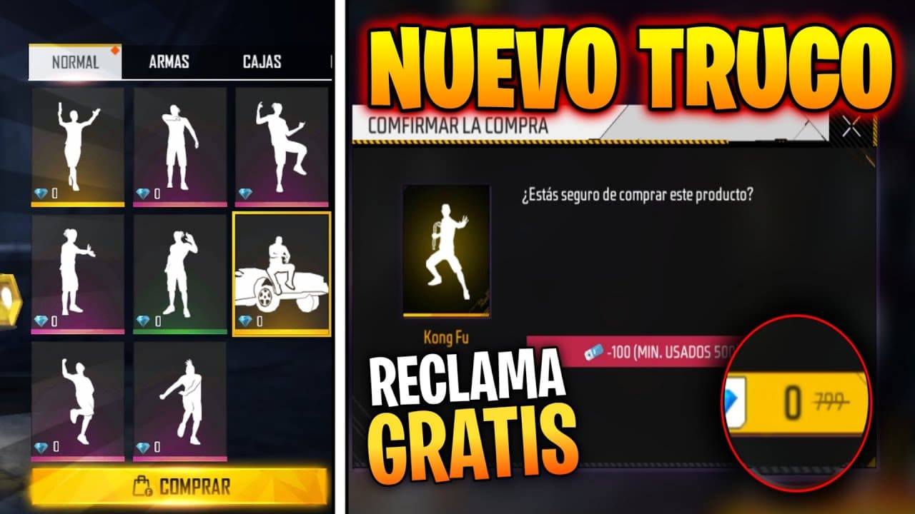 descubre como conseguir emotes gratis para free fire la guia definitiva