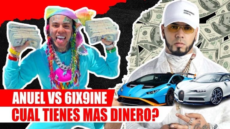 Quién tiene más plata Tekashi o Anuel